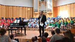 Der musikalische Nachwuchs lag dem Leiter der Musikschule immer besonders am Herzen. / &copy; Beatrice Tomasetti (DR)