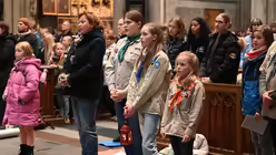 Aussendungsfeier Friedenslicht 2025 / © Beatrice Tomasetti (DR)