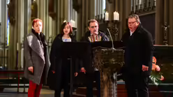 Solistenquartett während des Gottesdienstes / © Beatrice Tomasetti (DR)