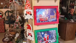 Weihnachtsdekoration in einem Laden in Bab Tuma, Damaskus / © Rena Netjes (privat)