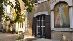 Die armenisch-katholische Kirche in Bab Tuma, Damaskus, deren Führung die Entscheidung traf, an Weihnachten nur den Gebetsgottesdienst abzuhalten, nicht aber die Feier und Dekorationen / © Rena Netjes (privat)