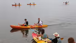 Kanufahrt in São Jacinto