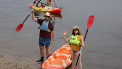 Kanufahrt in São Jacinto