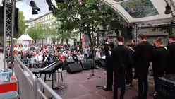 Eindrücke von DOMRADIO.DE auf dem Katholikentag 2022 in Stuttgart / © Martin Biallas (DR)