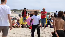 Strandtag im Bistum Aveiro bei den Tagen der Begegnung / © Elena Hong (DR)