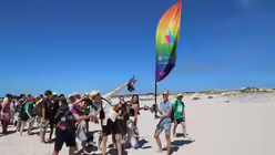 Strandtag im Bistum Aveiro bei den Tagen der Begegnung / © Elena Hong (DR)