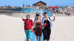 Strandtag im Bistum Aveiro bei den Tagen der Begegnung / © Elena Hong (DR)
