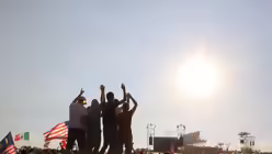 Vigil am Samstagabend des Weltjugendtags 2023 / &copy; Elena Hong (DR)