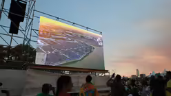 Vigil am Samstagabend des Weltjugendtags 2023 / © Elena Hong (DR)