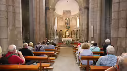 Morgenimpuls der Gruppe mit Willibert / &copy; Sonja Geus (DR)