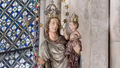 "Mail&auml;nder Madonna" im K&ouml;lner Dom / &copy; Dombauh&uuml;tte / Foto: Jennifer Rumbach (K&ouml;lner Dom)