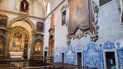 Das Kirchenschiff von Sao Pedro de Alcantara im Kneipenviertel Bairro Alto in Lissabon / © Christina Weise (privat)