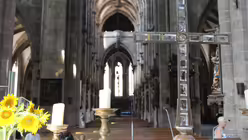 Der Altar in St. Sebald in Würzburg. / © Oliver Kelch (DR)
