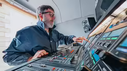 Florian Bechte - Tonmeister / © Nicolas Ottersbach (DR)