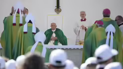 Papst Franziskus in Triest / &copy; Alessandra Tarantino/AP (dpa)