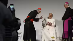 Papst Franziskus in Triest / &copy; Alessandra Tarantino/AP (dpa)