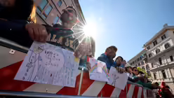 Trauerfeier f&uuml;r Papst Franziskus (dpa)