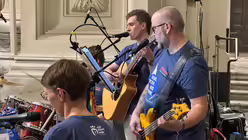 Musikalische Begleitung des Eröffnungsgottesdienst. / © Moritz Mayer (DR)