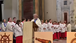 Abschlussmesse in der Basilika Sankt Paul vor den Mauern / © Moritz Mayer (DR)