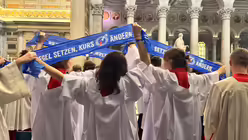 Abschlussmesse in der Basilika Sankt Paul vor den Mauern / © Moritz Mayer (DR)