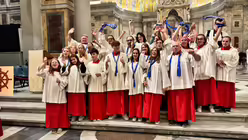 Abschlussmesse in der Basilika Sankt Paul vor den Mauern / © Moritz Mayer (DR)
