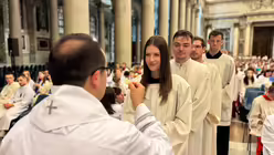Abschlussmesse in der Basilika Sankt Paul vor den Mauern / © Moritz Mayer (DR)