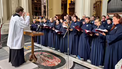  Pontifikalamt zur Eröffnung der Internationalen Romwallfahrt in der Lateranbasilika. / © Moritz Mayer (DR)