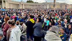 Audienz bei Papst Leo XIV. / © Moritz Mayer (DR)