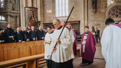 Requiem f&uuml;r Altbischof Joachim Wanke / &copy; Nicolas Ottersbach (DR)