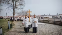 Beisetzung von Altbischof Joachim Wanke / &copy; Nicolas Ottersbach (DR)
