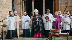 Beisetzung von Altbischof Joachim Wanke / &copy; Nicolas Ottersbach (DR)