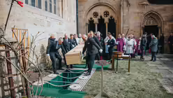 Beisetzung von Altbischof Joachim Wanke / &copy; Nicolas Ottersbach (DR)