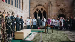 Beisetzung von Altbischof Joachim Wanke / &copy; Nicolas Ottersbach (DR)
