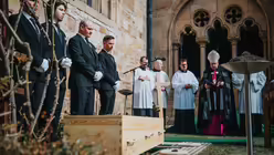 Beisetzung von Altbischof Joachim Wanke / &copy; Nicolas Ottersbach (DR)