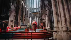 Pontifikalamt mit Kardinal Woelki an Palmsonntag im K&ouml;lner Dom / &copy; Nicolas Ottersbach (DR)