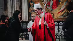 Pontifikalamt mit Kardinal Woelki an Palmsonntag im K&ouml;lner Dom / &copy; Nicolas Ottersbach (DR)