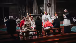 Feier vom Letzten Abendmahl im K&ouml;lner Dom / &copy; Nicolas Ottersbach (DR)
