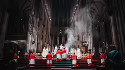 Feier vom Letzten Abendmahl im K&ouml;lner Dom / &copy; Nicolas Ottersbach (DR)