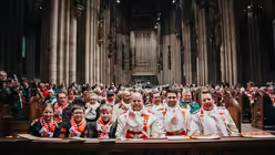 &Ouml;kumenischer Gottesdienst zur Er&ouml;ffnung der Karnevalssession 2026 / &copy; Nicolas Ottersbach (DR)