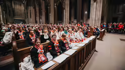 &Ouml;kumenischer Gottesdienst zur Er&ouml;ffnung der Karnevalssession 2026 / &copy; Nicolas Ottersbach (DR)