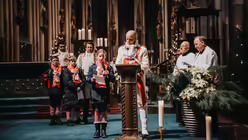 &Ouml;kumenischer Gottesdienst zur Er&ouml;ffnung der Karnevalssession 2026 / &copy; Nicolas Ottersbach (DR)