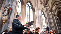 Pontifikalamt an Pfingstsonntag im Kölner Dom / © Nicolas Ottersbach (DR)
