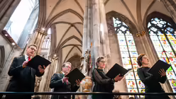 Pontifikalamt an Pfingstsonntag im Kölner Dom / © Nicolas Ottersbach (DR)