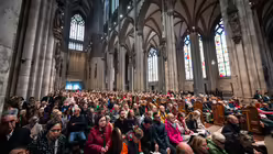 Pontifikalamt an Pfingstsonntag im Kölner Dom / © Nicolas Ottersbach (DR)