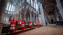 Pontifikalamt an Pfingstsonntag im Kölner Dom / © Nicolas Ottersbach (DR)