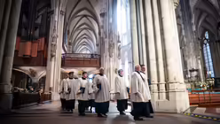 Das Pontifikalamt an Ostersonntag im Kölner Dom. / © Nicolas Ottersbach  (DR)