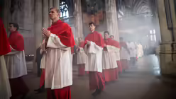 Das Pontifikalamt an Ostersonntag im Kölner Dom. / © Nicolas Ottersbach  (DR)