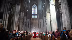 Das Pontifikalamt an Ostersonntag im Kölner Dom. / © Nicolas Ottersbach  (DR)
