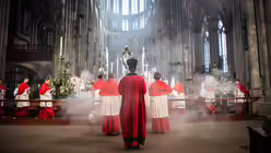 Das Pontifikalamt an Ostersonntag im Kölner Dom. / © Nicolas Ottersbach  (DR)