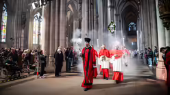 Das Pontifikalamt an Ostersonntag im Kölner Dom. / © Nicolas Ottersbach  (DR)